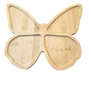 Dolly Parton Butterfly Bamboo Tray